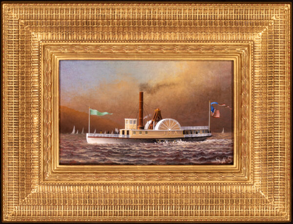 The Hudson River Sidewheel Steamer J.M.A. - Image 3