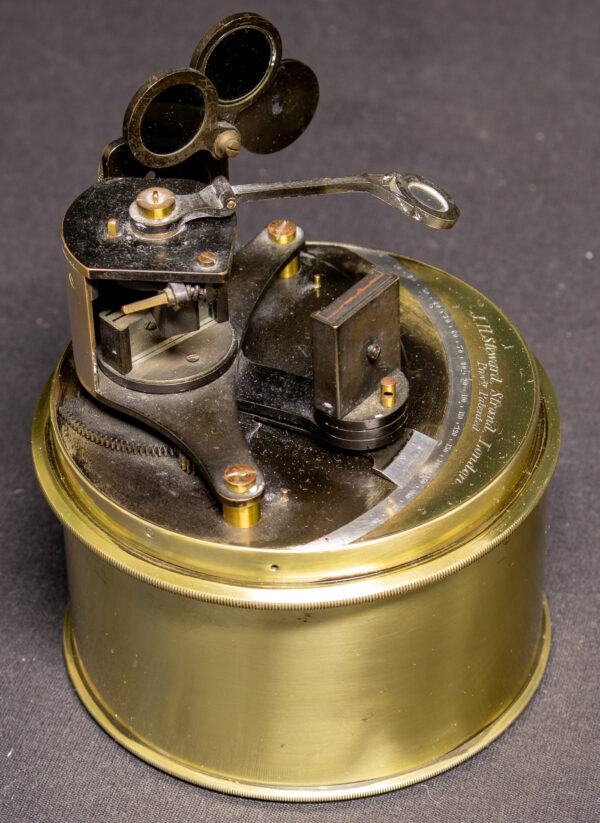 Large Pocket Sextant by J.H. Steward of London - Image 5