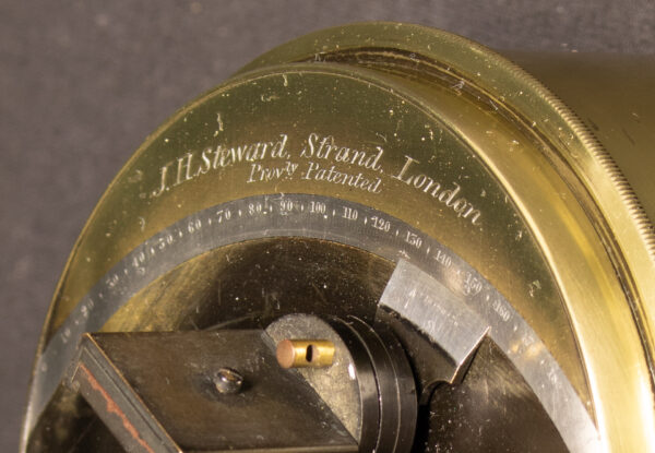 Large Pocket Sextant by J.H. Steward of London - Image 3