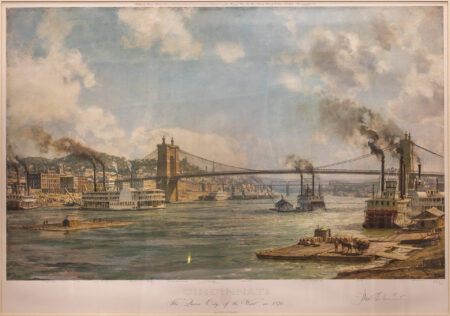 Hand Signed Limited Edition Print Cincinnati, Queen of the West