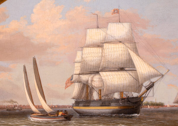 Amercan Merchant Ship in Philadelphia Harbor - Image 4