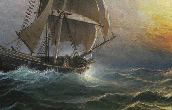 Brigantine at Sunset - Image 2