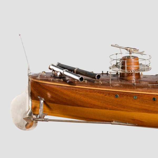 US Navy Model of a Foote Class Torpedo Boat - Image 7