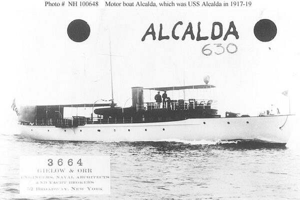 US Navy Sailors Cap from USS ALCALDA - Image 2