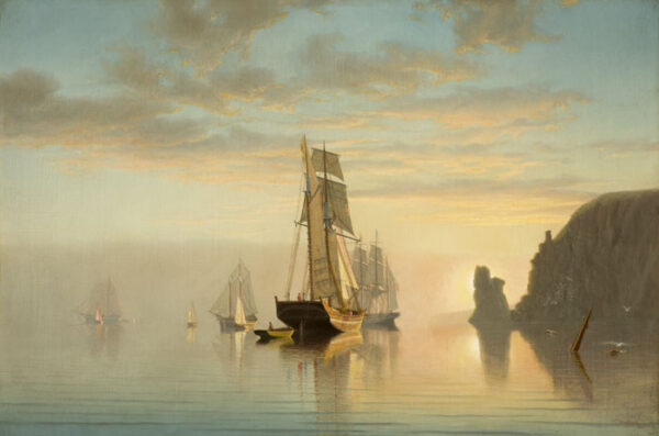 Sunrise off Grand Manan Island, 1860