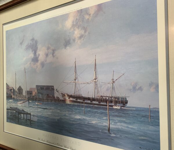 Signed Print by John Stobart, Martha's Vineyard