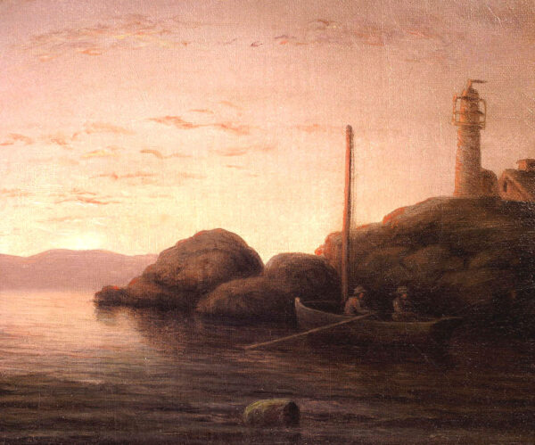 Sunset Calm Off Ten Pound Island Light Gloucester - Image 3