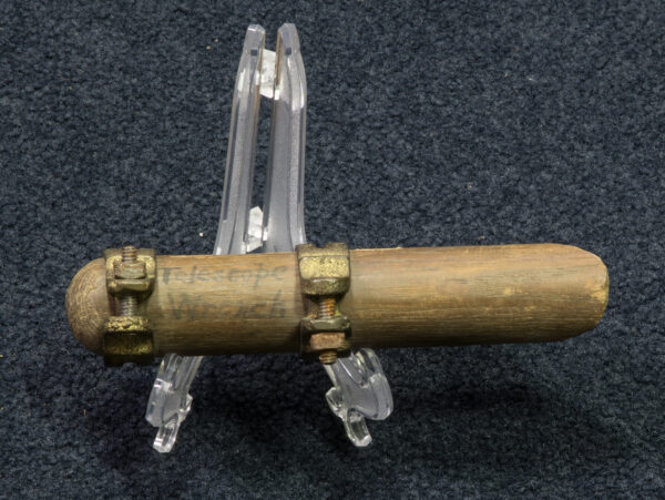 Brass Telescope on Mahogany Stand - Image 13