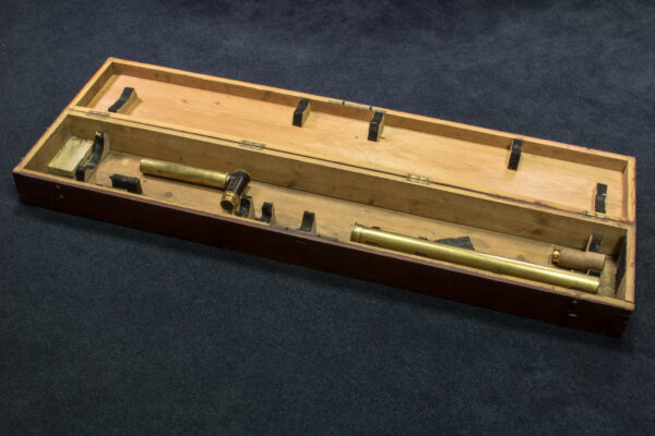 Brass Telescope on Mahogany Stand - Image 16