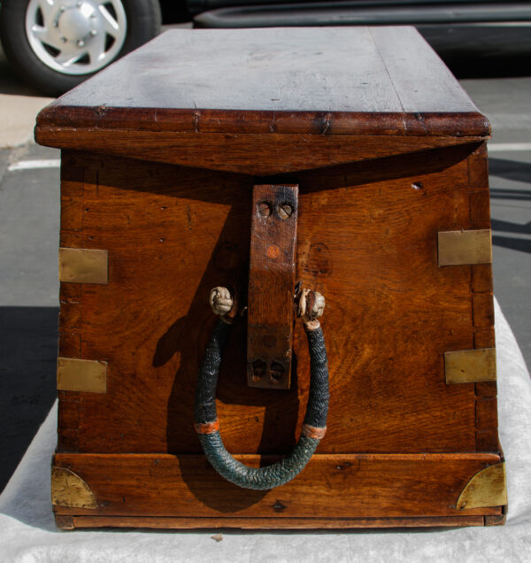 Brass Bound Camphor Sea Chest - Image 10