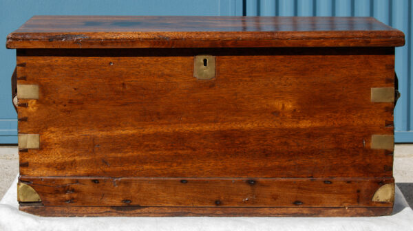 Brass Bound Camphor Sea Chest - Image 3