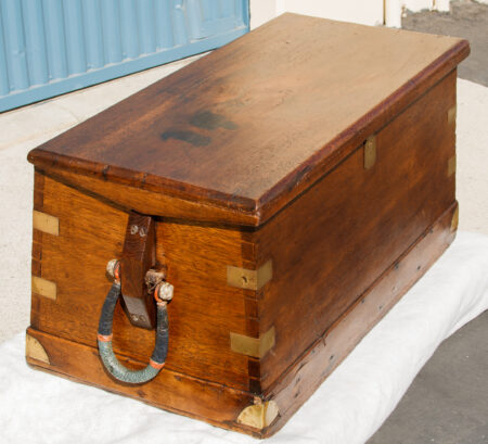 Brass Bound Camphor Sea Chest