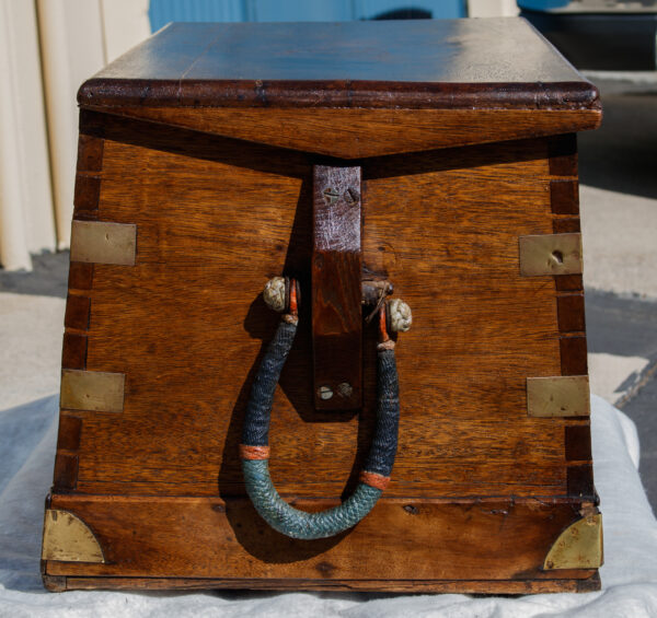Brass Bound Camphor Sea Chest - Image 8
