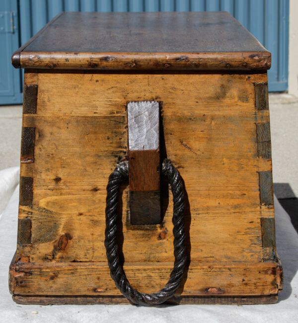 Pine Sea Chest Associated with the Ship TARANAKI of 1877 - Image 11