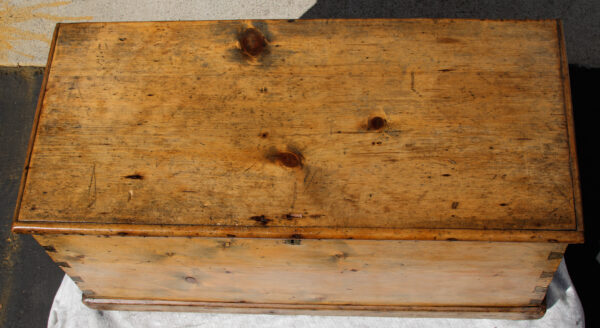 Pine Sea Chest Associated with the Ship TARANAKI of 1877 - Image 4