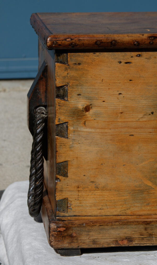 Pine Sea Chest Associated with the Ship TARANAKI of 1877 - Image 5