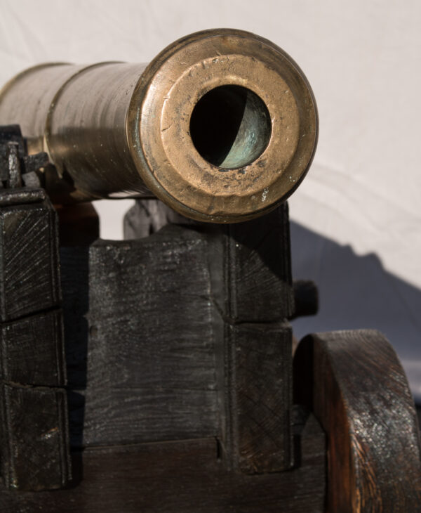 Rare Inscribed 18th Century French 1lb Cannon Model 1786 - Image 11