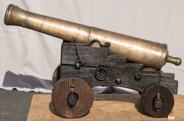 Rare Inscribed 18th Century French 1lb Cannon Model 1786 - Image 2