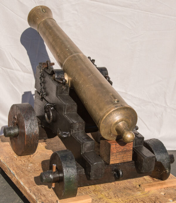 Rare Inscribed 18th Century French 1lb Cannon Model 1786 - Image 5