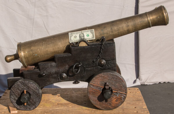 Rare Inscribed 18th Century French 1lb Cannon Model 1786 - Image 7