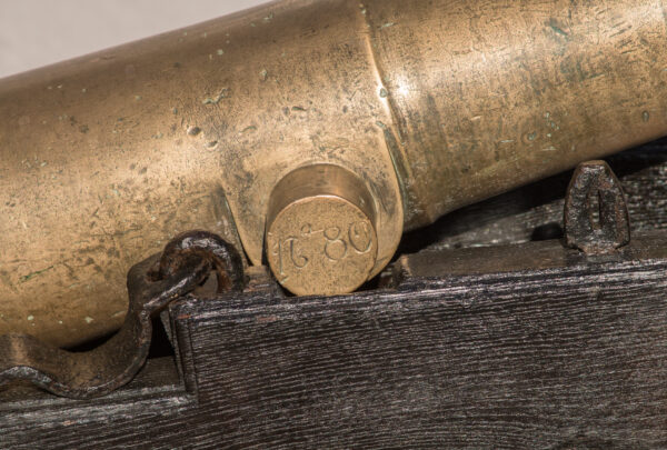 Rare Inscribed 18th Century French 1lb Cannon Model 1786 - Image 9