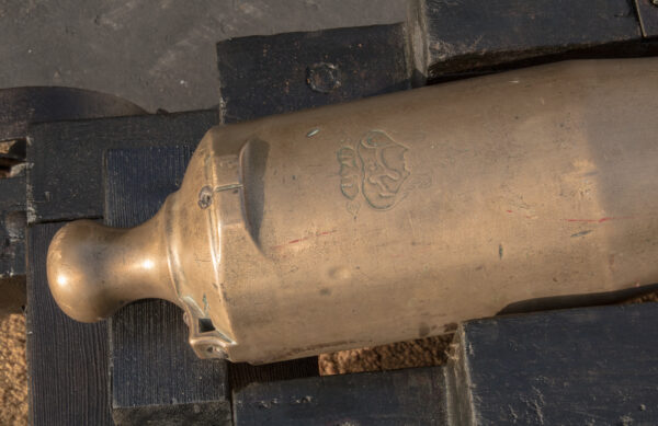 Pair of Historic Egyptian Islamic Bronze Cannons - Image 7