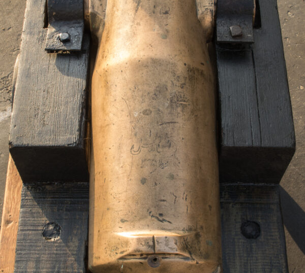 Pair of Historic Egyptian Islamic Bronze Cannons - Image 9