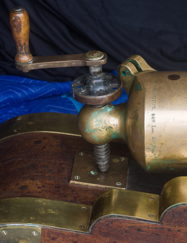 U.S. Navy Bronze 12lb. Light Dahlgren Boat Howitzer - Image 10