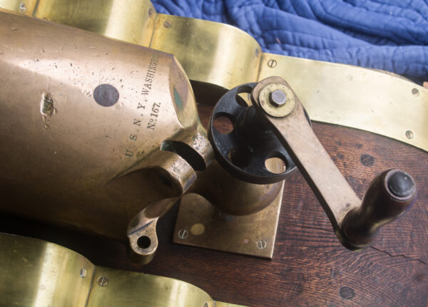 U.S. Navy Bronze 12lb. Light Dahlgren Boat Howitzer - Image 11