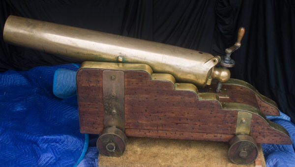 U.S. Navy Bronze 12lb. Light Dahlgren Boat Howitzer - Image 3