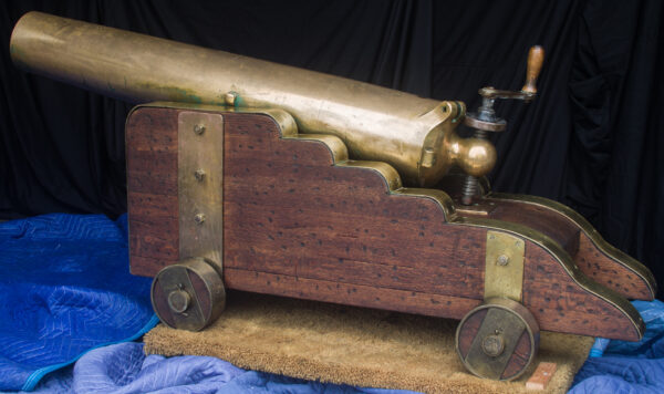 U.S. Navy Bronze 12lb. Light Dahlgren Boat Howitzer - Image 4