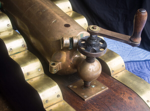 U.S. Navy Bronze 12lb. Light Dahlgren Boat Howitzer - Image 6