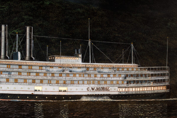 The Hudson River Paddlewheel Steamer C.W. MORSE - Image 6