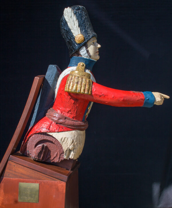 Ship's Figurehead from the Bark VETERAN of 1862 - Image 8