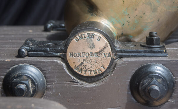 Pair of American Civil War Style Bronze Mortars - Image 10