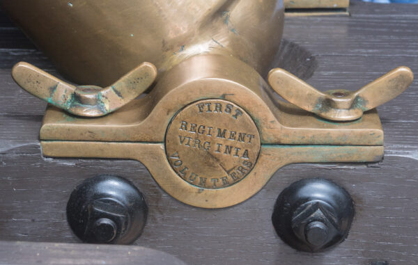Pair of American Civil War Style Bronze Mortars - Image 11