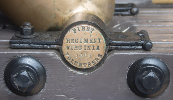 Pair of American Civil War Style Bronze Mortars - Image 12