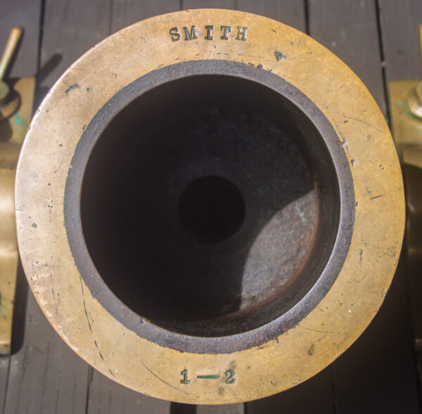 Pair of American Civil War Style Bronze Mortars - Image 13