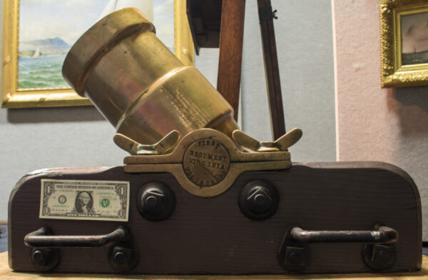 Pair of American Civil War Style Bronze Mortars - Image 18