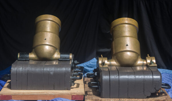 Pair of American Civil War Style Bronze Mortars - Image 4
