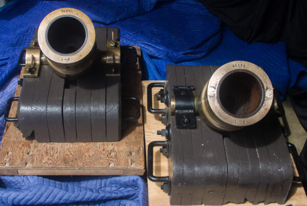 Pair of American Civil War Style Bronze Mortars - Image 8