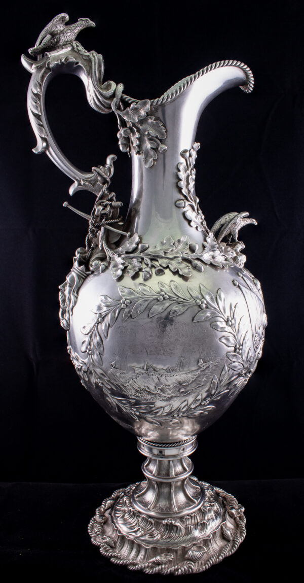 Three Solid Silver Pieces Given for Heroic Rescue of Passengers of S.S. SAN FRANCISCO - Image 15