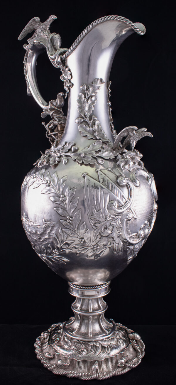 Three Solid Silver Pieces Given for Heroic Rescue of Passengers of S.S. SAN FRANCISCO - Image 16
