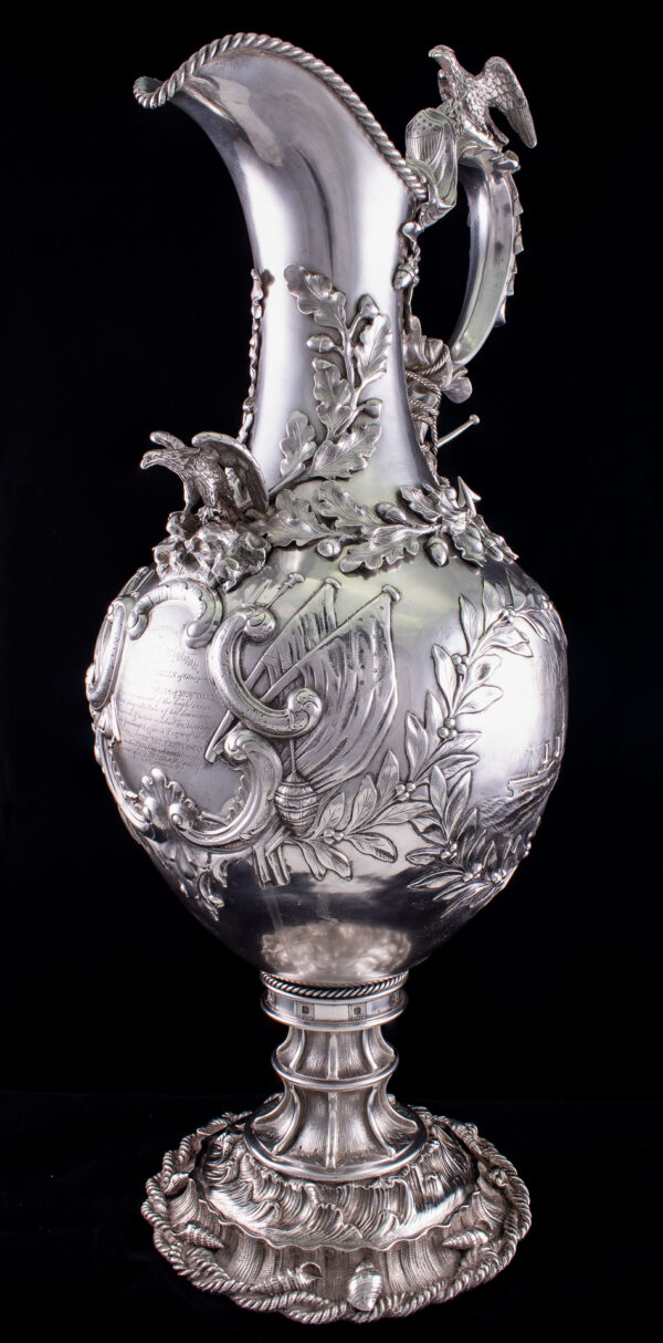 Three Solid Silver Pieces Given for Heroic Rescue of Passengers of S.S. SAN FRANCISCO - Image 18