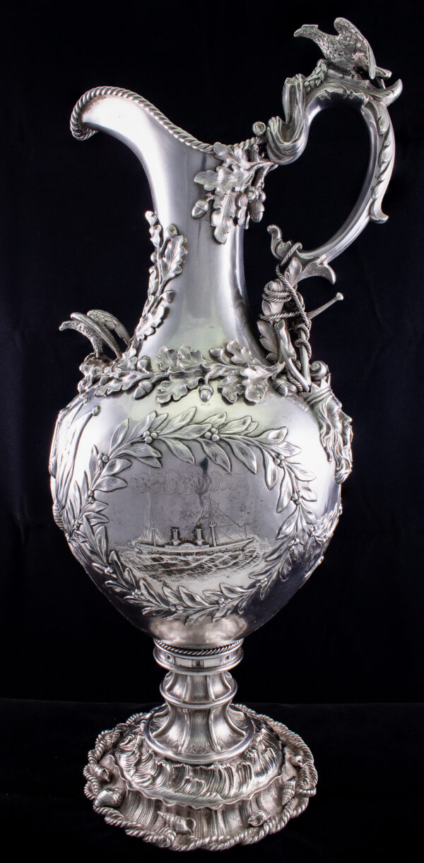Three Solid Silver Pieces Given for Heroic Rescue of Passengers of S.S. SAN FRANCISCO - Image 19