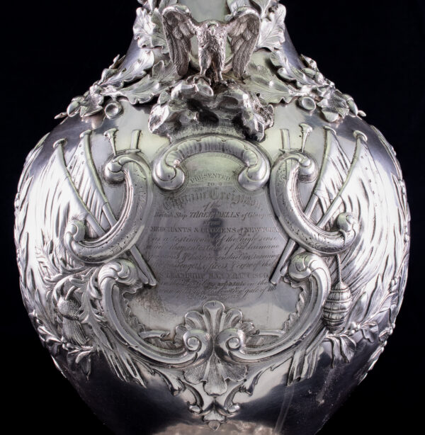 Three Solid Silver Pieces Given for Heroic Rescue of Passengers of S.S. SAN FRANCISCO - Image 21