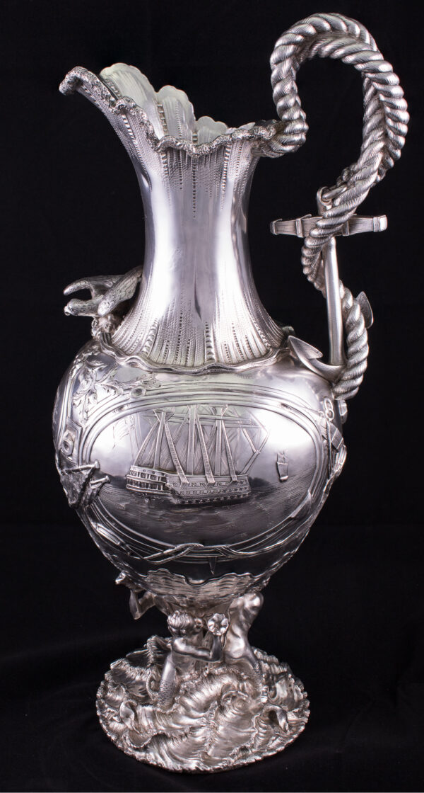 Three Solid Silver Pieces Given for Heroic Rescue of Passengers of S.S. SAN FRANCISCO - Image 3