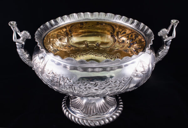 Three Solid Silver Pieces Given for Heroic Rescue of Passengers of S.S. SAN FRANCISCO - Image 33