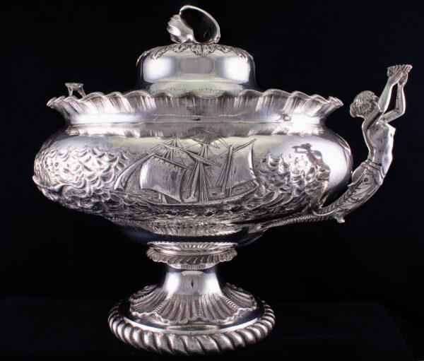 Three Solid Silver Pieces Given for Heroic Rescue of Passengers of S.S. SAN FRANCISCO - Image 34