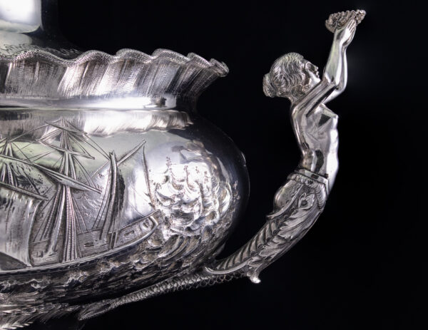 Three Solid Silver Pieces Given for Heroic Rescue of Passengers of S.S. SAN FRANCISCO - Image 36